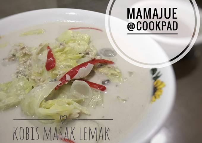 Resipi Kobis Masak Lemak Ala Terengganu Oleh Juanita Cookpad