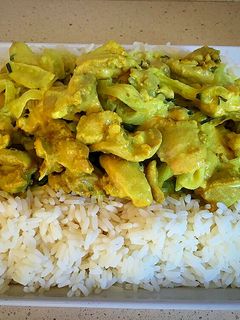 Una foto de Pollo exótico con especias