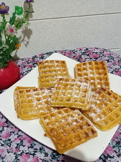 Foto resep Waffle Simple Crispy
