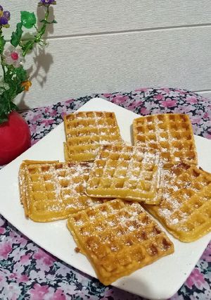 Foto resep Waffle Simple Crispy