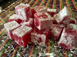 Una foto de Turkish delight