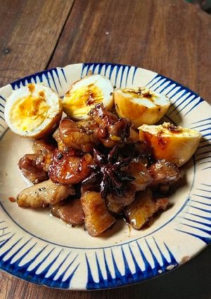 Hình của món Thịt kho Coca.