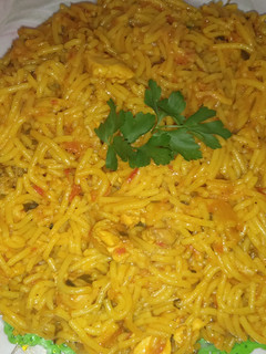 صورة لوصفة شعيرية بالدجاج
