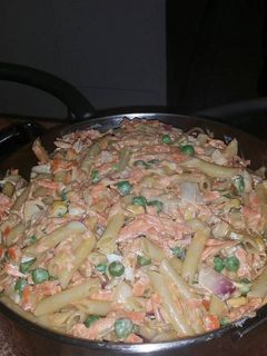 Una foto de Ensalada de macarrones