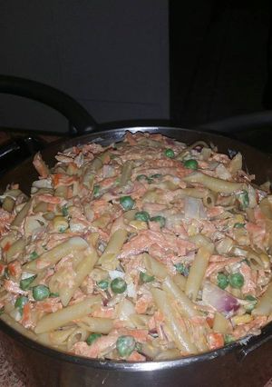 Una foto de Ensalada de macarrones