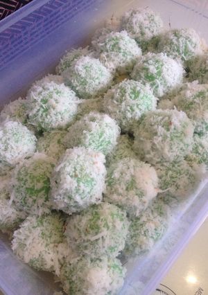 Foto resep Klepon / onde onde makanan nusantara