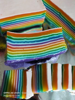 Foto resep Kue lapis rainbow