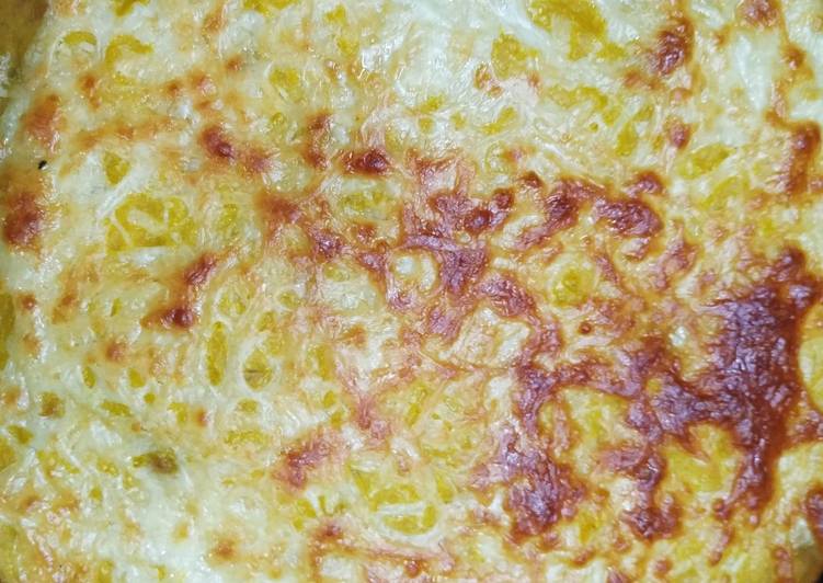 Pastel de carne cortada a cuchillo, papa y zapallo!