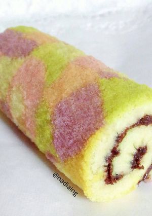 Foto resep Mini Roll Cake (Bolu Gulung Kukus)