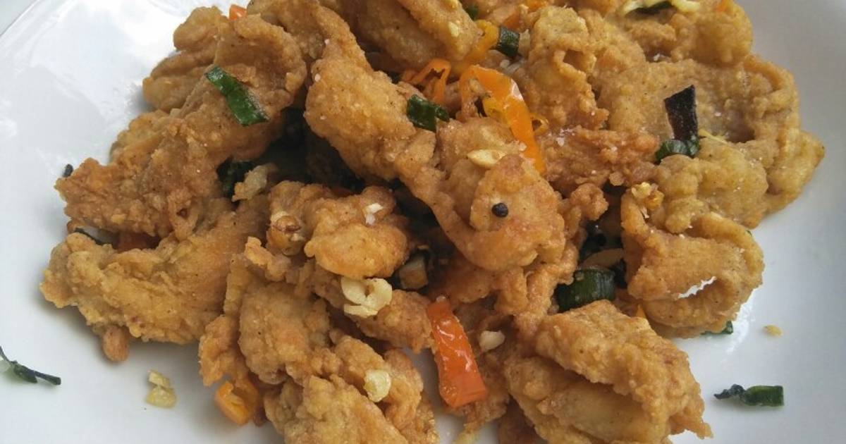 15 Resep Kulit Ayam Cabe Garam Enak Dan Mudah Cookpad