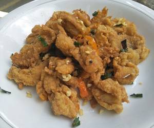 Resep Mudah Kulit Ayam Crispy Cabai Garam Enak dan Sehat
