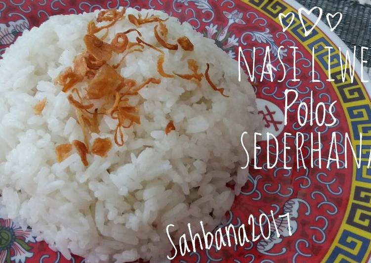 Nasi Liwet Polos Sederhana