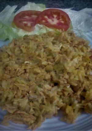 Una foto de Arroz Chaufa !Receta Peruana¡