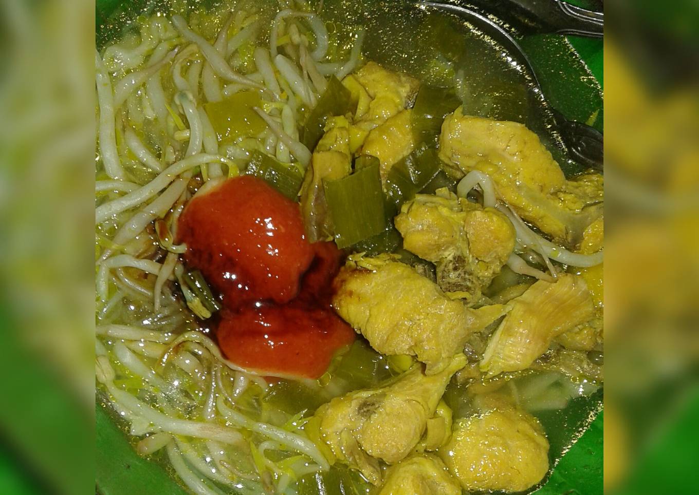 Soto ayam sederhana kesukaan keluarga😍