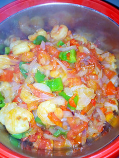 A picture of Shrimp sauce.