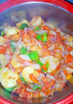 A picture of Shrimp sauce.