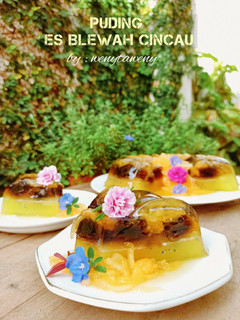 Foto resep Puding Es Blewah Cincau