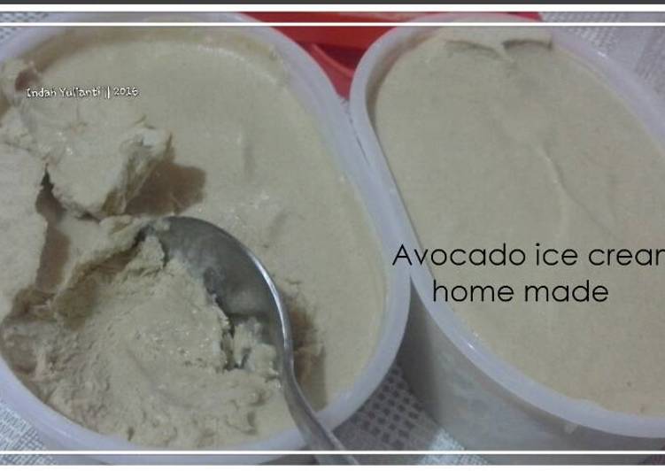 Bagaimana Menyiapkan Es krim rasa alpukat banget yang Bikin Ngiler