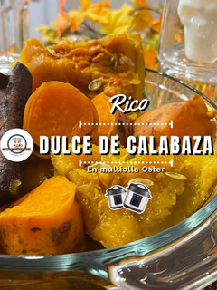 Una foto de Calabaza en Tacha / Calabaza dulce