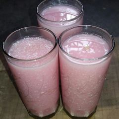 A picture of Rose lassi.