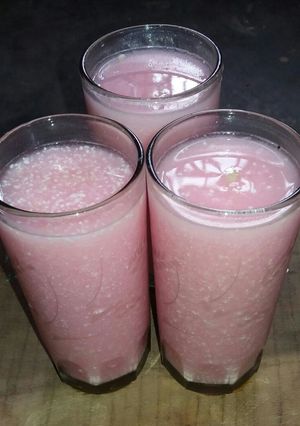 A picture of Rose lassi.
