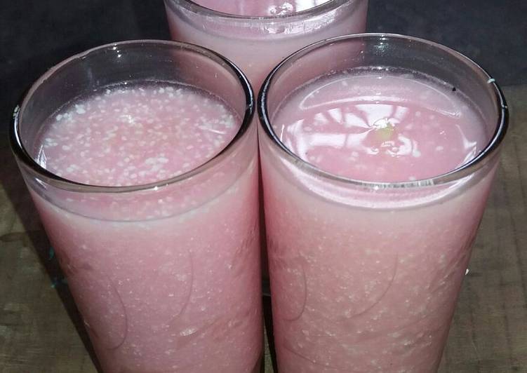 Recipe of Super Quick Homemade Rose lassi