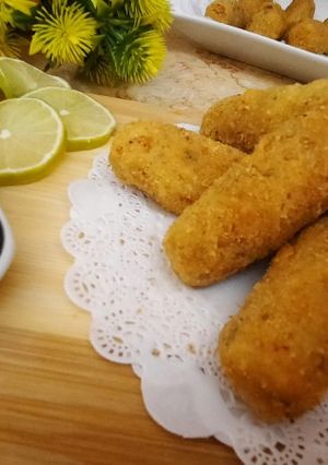 صورة لوصفة كروكيت البطاطس والتونة 🥔🧆