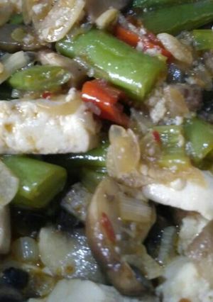 Foto resep Tumis Jamur Tahu Buncis