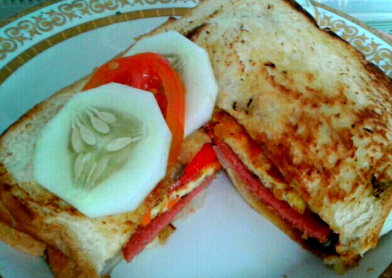 Roti Lapis ala Korea Praktis