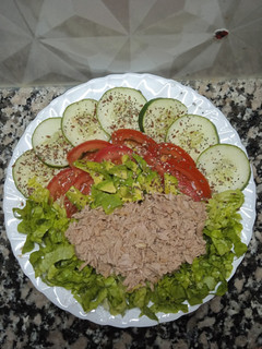 Una foto de Ensalada individual!