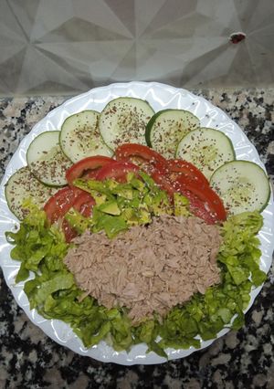 Una foto de Ensalada individual!