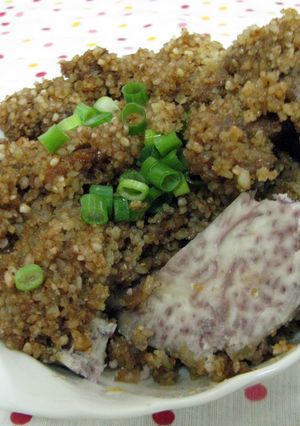 肉燥芋頭粉蒸肉 的食譜成品照片
