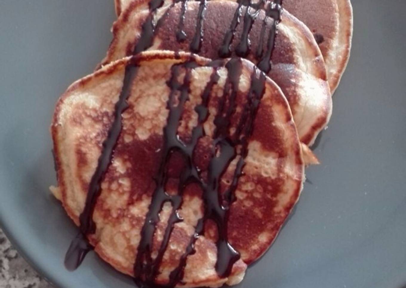 Tortitas de naranja con pasas