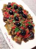 Berenjenas sofritas con toque picante