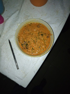 A picture of Soyabean soup.