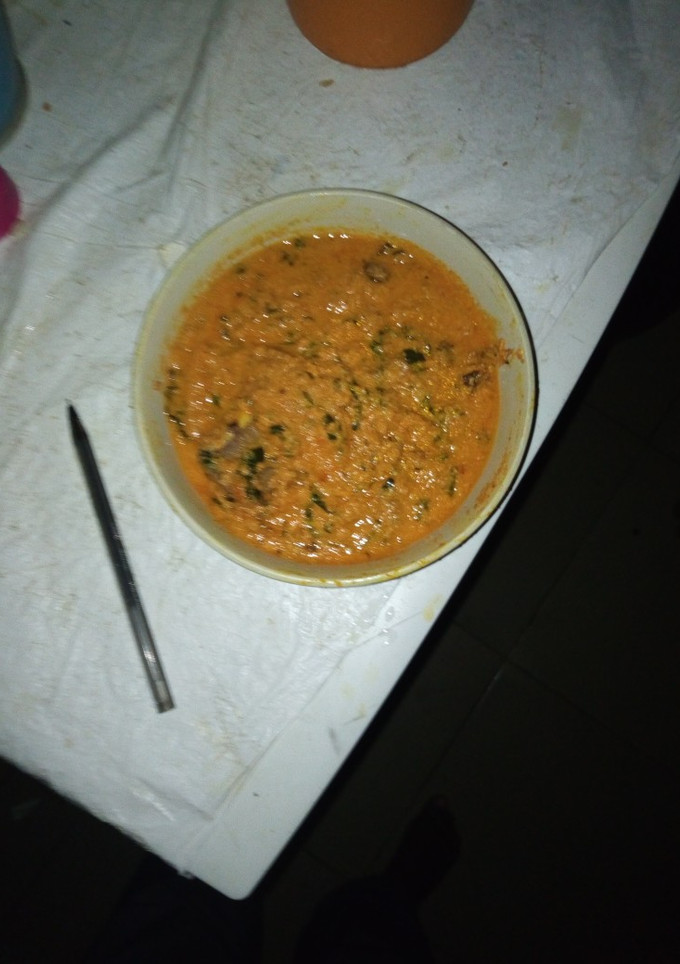 A picture of Soyabean soup.