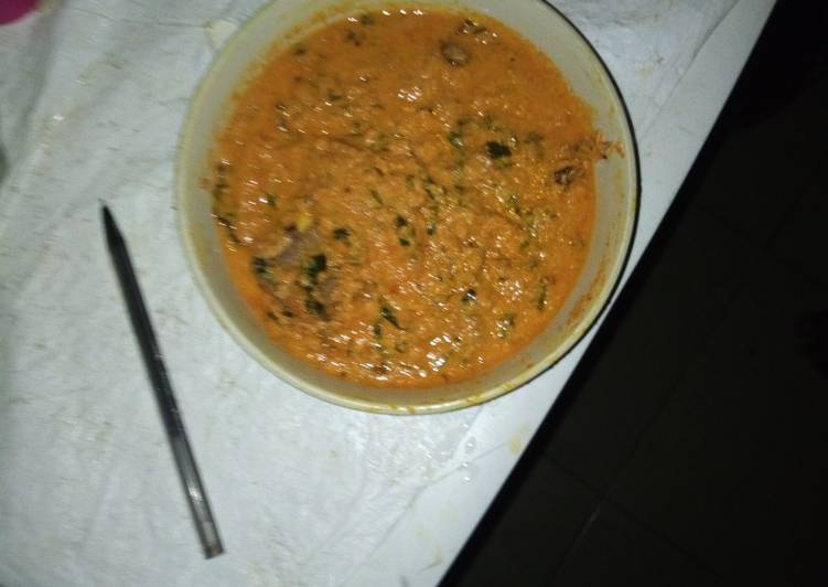 Recipe of Quick Soyabean soup