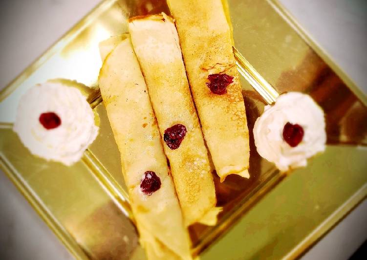 Steps to Make Quick Crepes