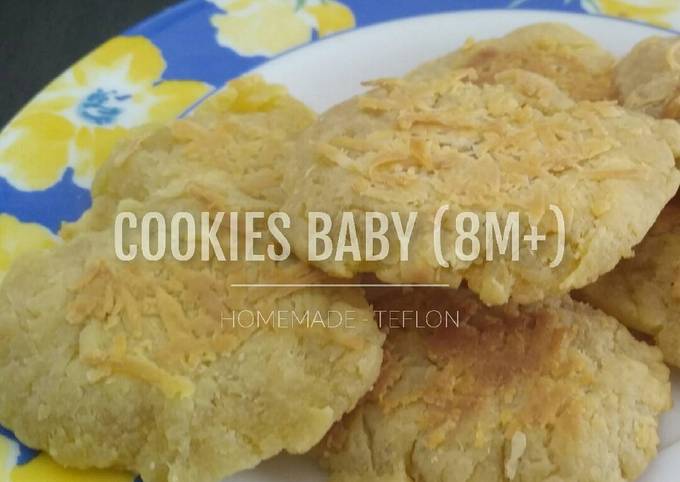 Snack Mpasi: Cookies Baby (8m+) Mudah, Ekonomis, Pakai Teflon