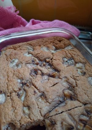 Una foto de Budín de banana sin harina ni azúcar