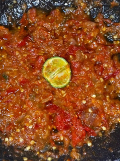 Foto resep Sambel Terasi jeruk limo
