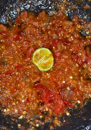 Foto resep Sambel Terasi jeruk limo