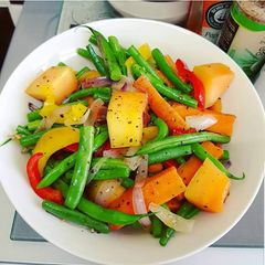 A picture of Fried Vegetables.
