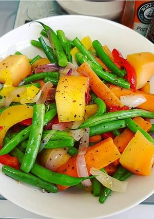 A picture of Fried Vegetables.