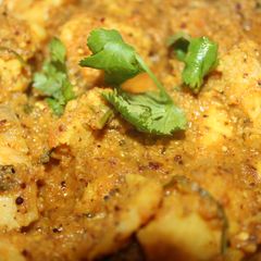 A picture of Tilapia in Mustard gravy.