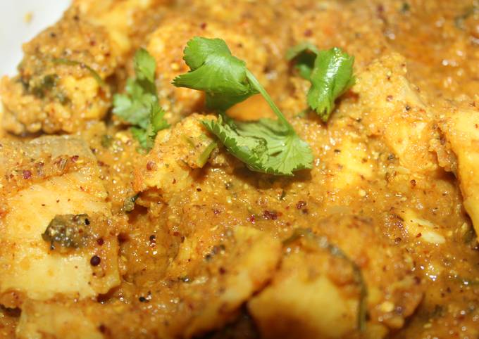 Tilapia in Mustard gravy