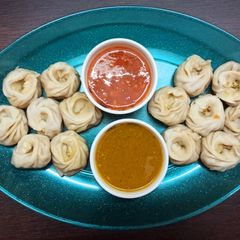A picture of Veg momos.