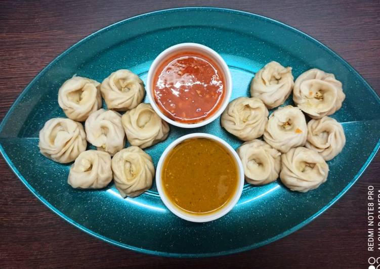 Steps to Prepare Homemade Veg momos