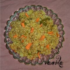 A picture of Indian vegetables dalia.