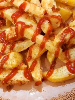 عکسی از دستور سیب زمنی سوخاری😪🍟